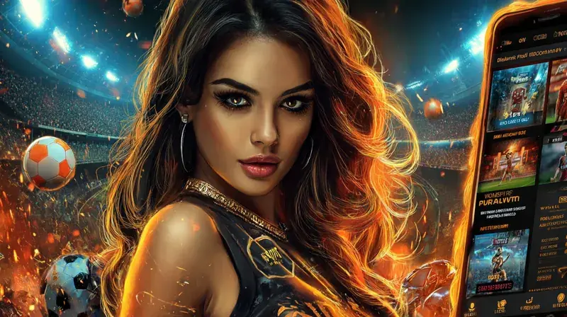 A mobile phone screen displays an online casino app interface featuring an attractive woman in a purple bunny outfit as the main character for a bonus round.